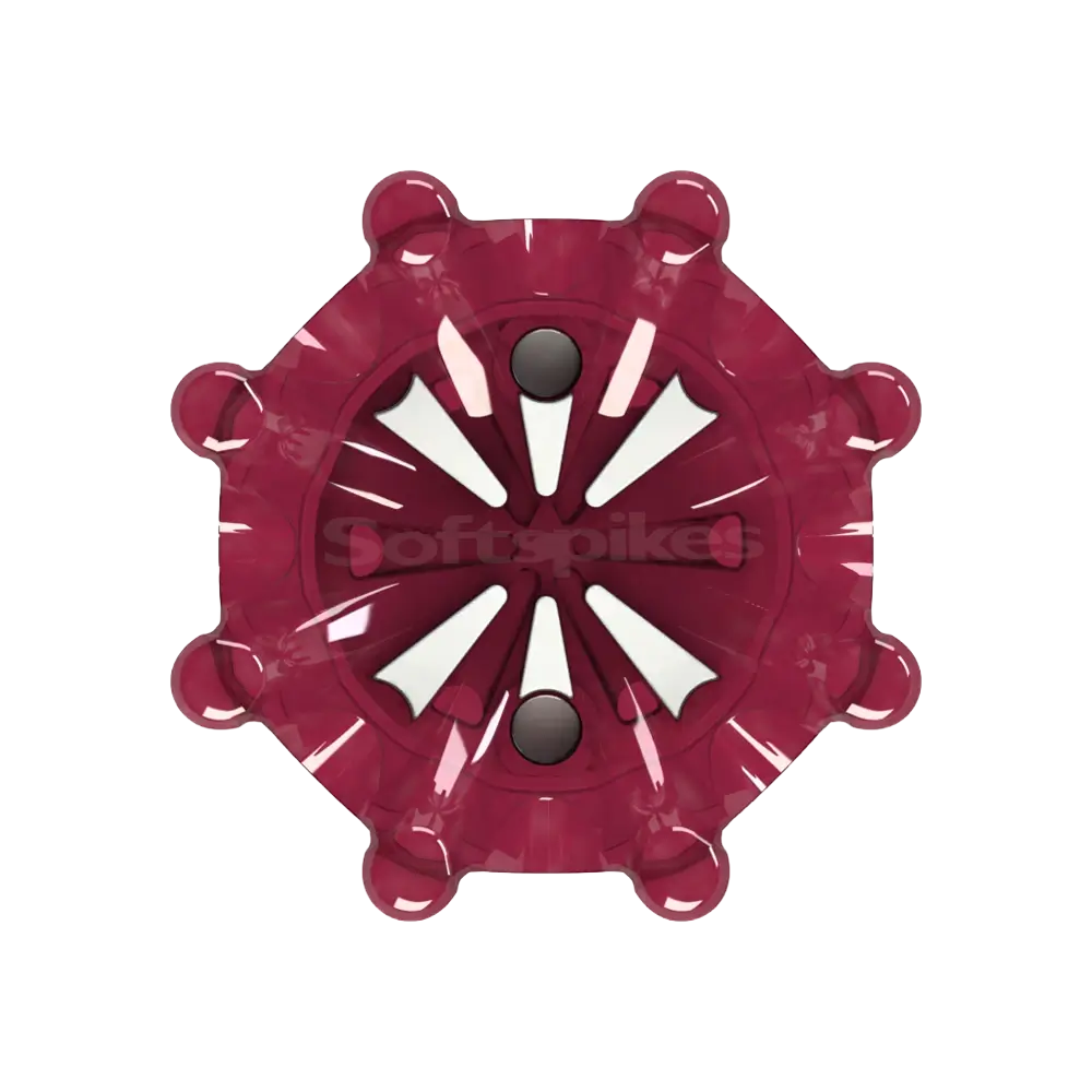 Pulsar® Golf Spikes (Fast Twist® 3.0) | Berry/White