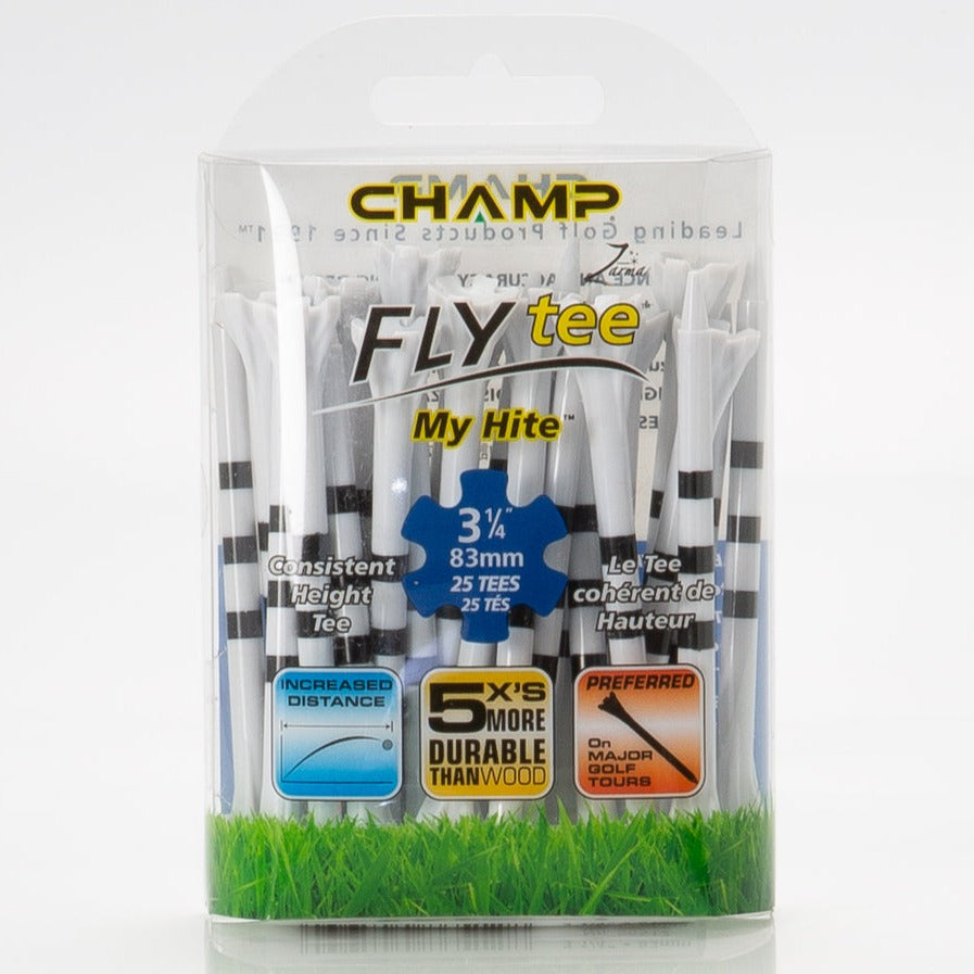 Zarma FLYtee™ MyHite™ Tees - White/Black Stripe