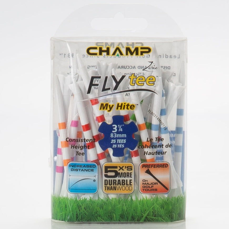Zarma FLYtee™ MyHite™ Tees - White/Stripe Mix
