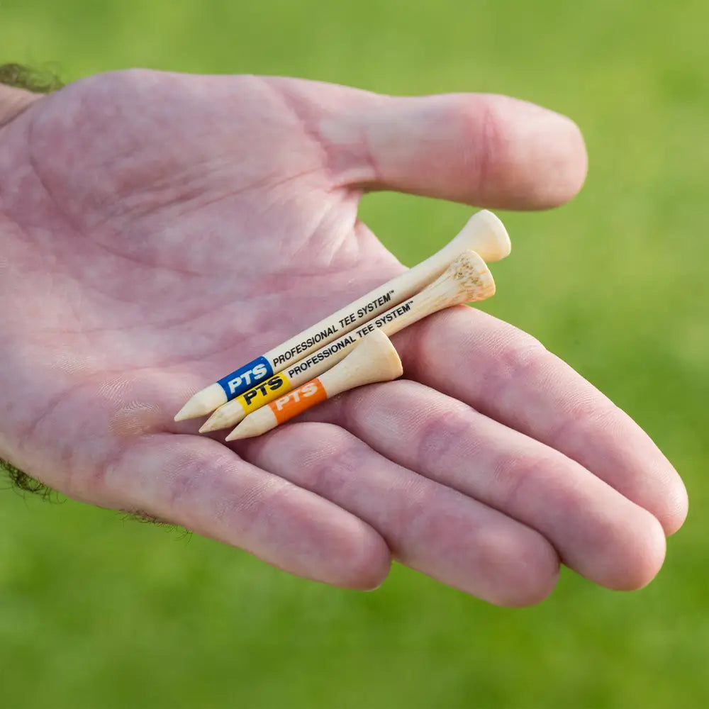 Pride PTS Bamboo Golf Tees 1 1/2" - Orange - 90ct