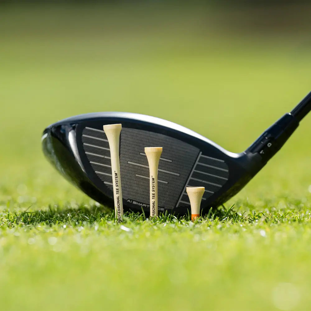 Pride PTS Bamboo Golf Tees 1 1/2" - Orange - 90ct