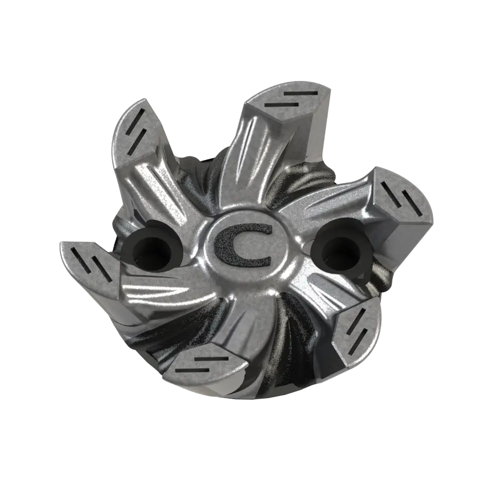 Helix Golf Spikes (PINS) | Silver/Black