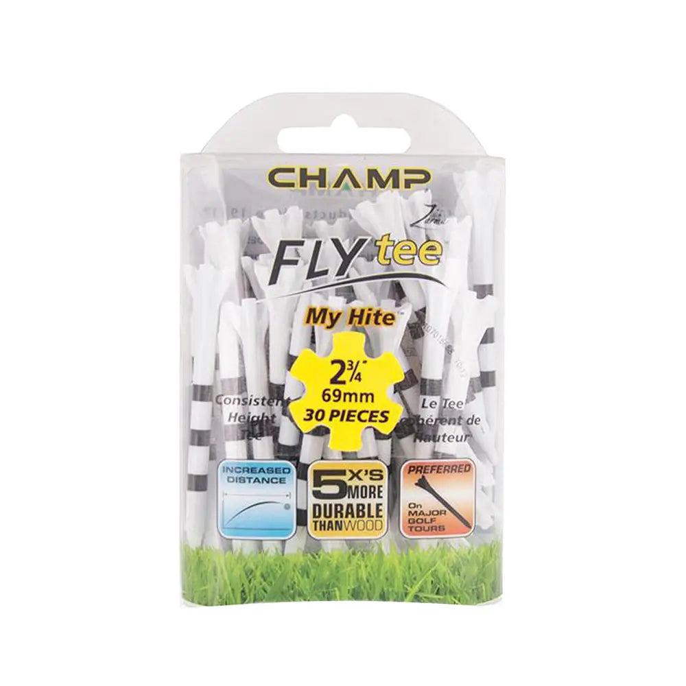 Zarma FLYtee™ MyHite™ Tees - White/Black Stripe
