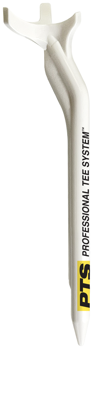 PTS OFFSET Plastic Golf Tees - 2 3/4" - Yellow - 10CT
