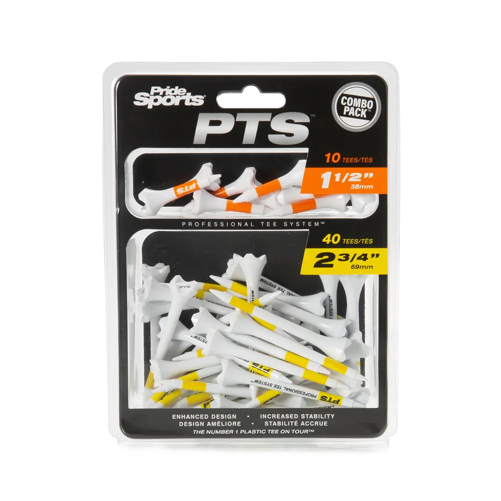Professional Tee System™ (PTS) Pride Performance™ Combo Packs - Includes 2 3/4" & 1 1/2" Tees!