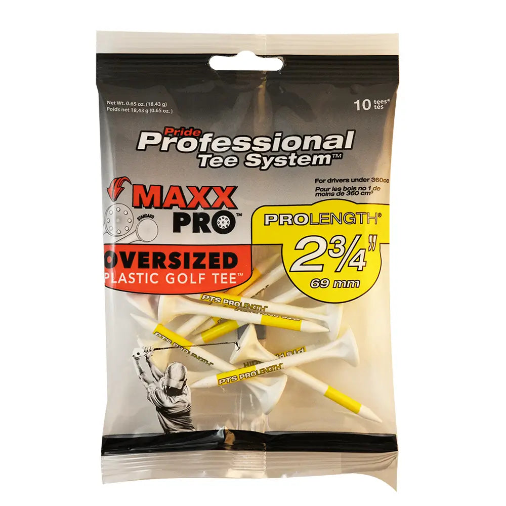Professional Tee System™ (PTS) MaxxPro™ - 2 3/4 - Plastic Golf Tees