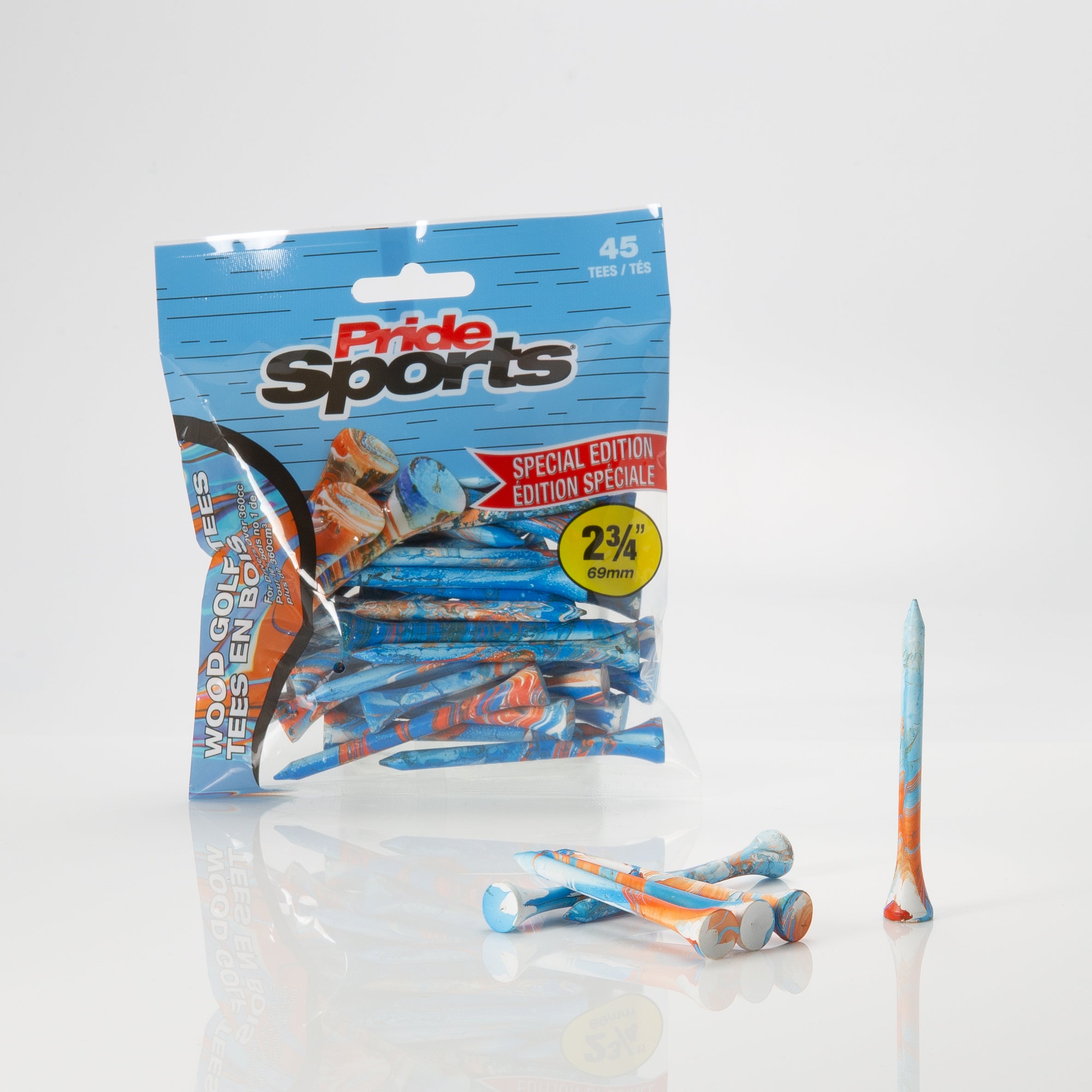 Pridesports Special Edition Paint Splatter (Blue/Orange) - Available in 2 sizes