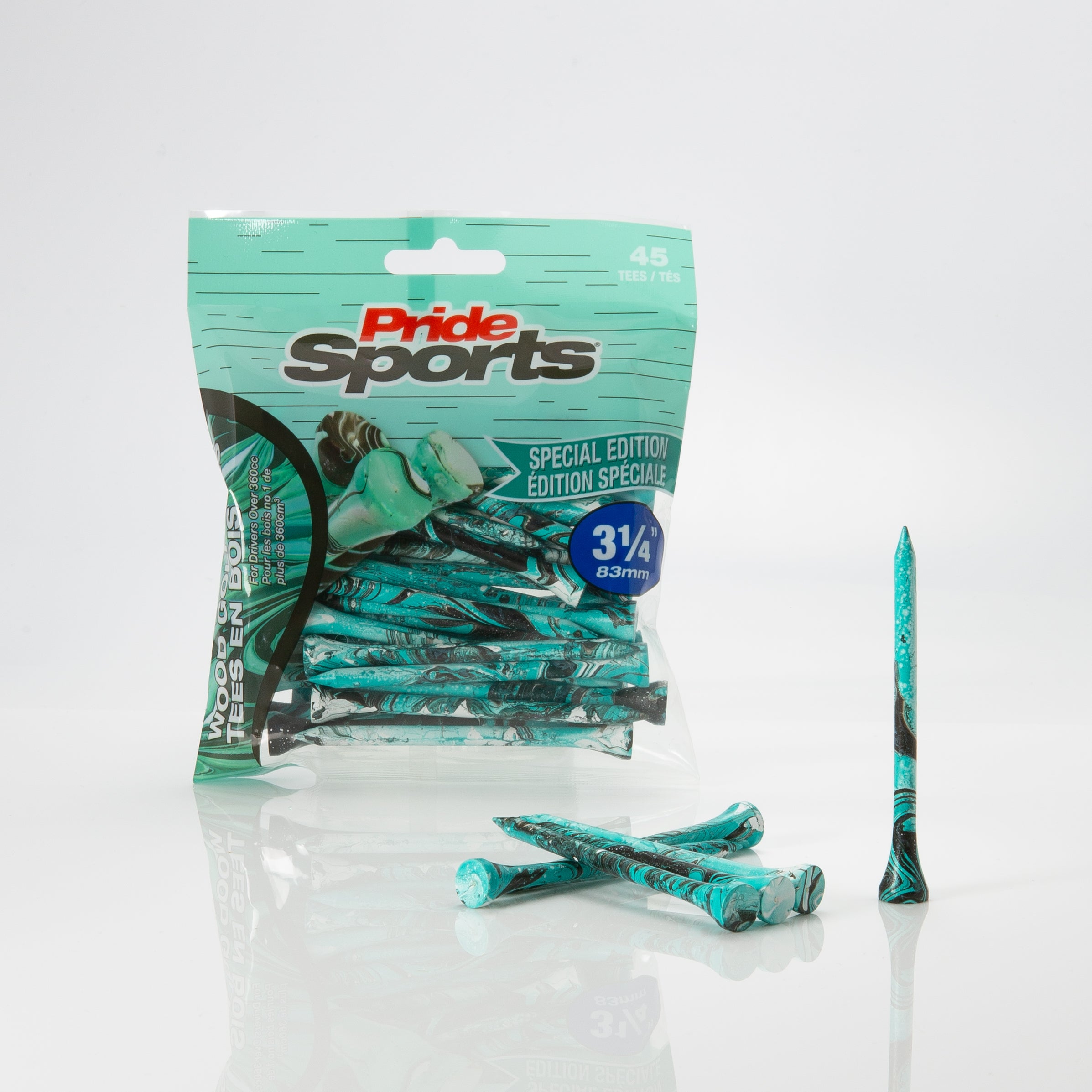Pridesports Special Edition Paint Splatter (Turquoise/Black) - Available in 2 sizes