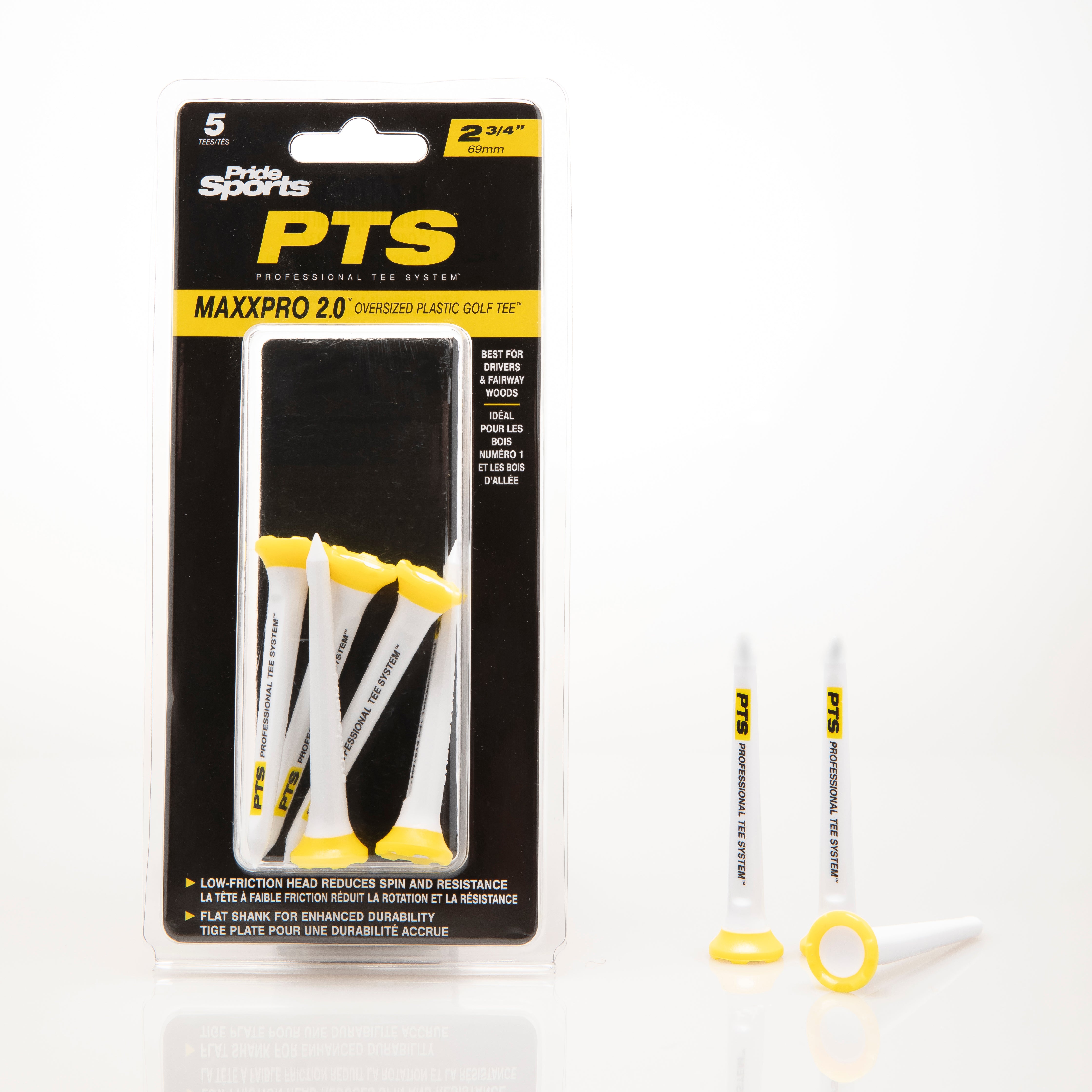 PTS® MaxxPro 2.0 - Oversized Plastic Golf Tees