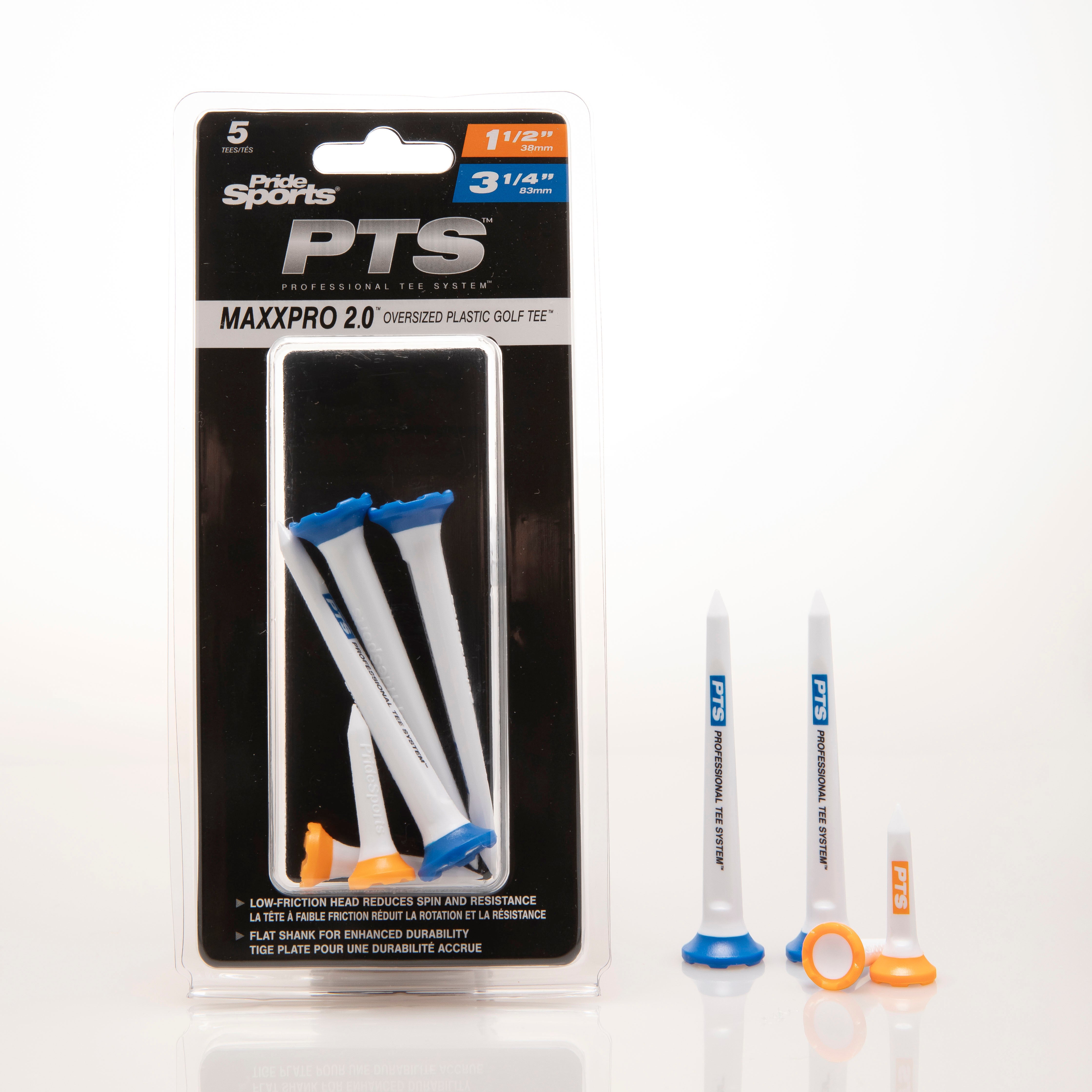 PTS® MaxxPro 2.0 - Oversized Plastic Golf Tees