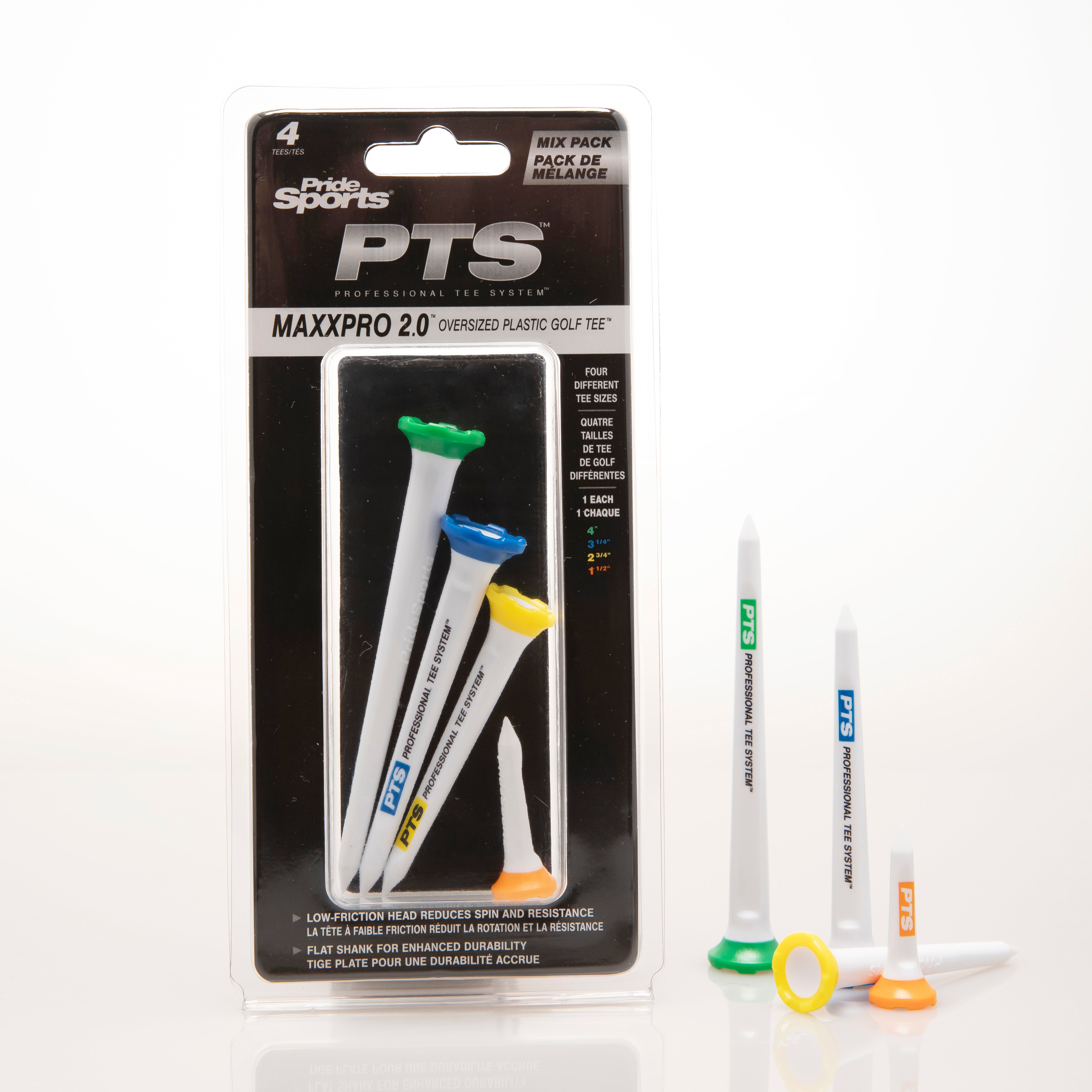 PTS® MaxxPro 2.0 - Oversized Plastic Golf Tees
