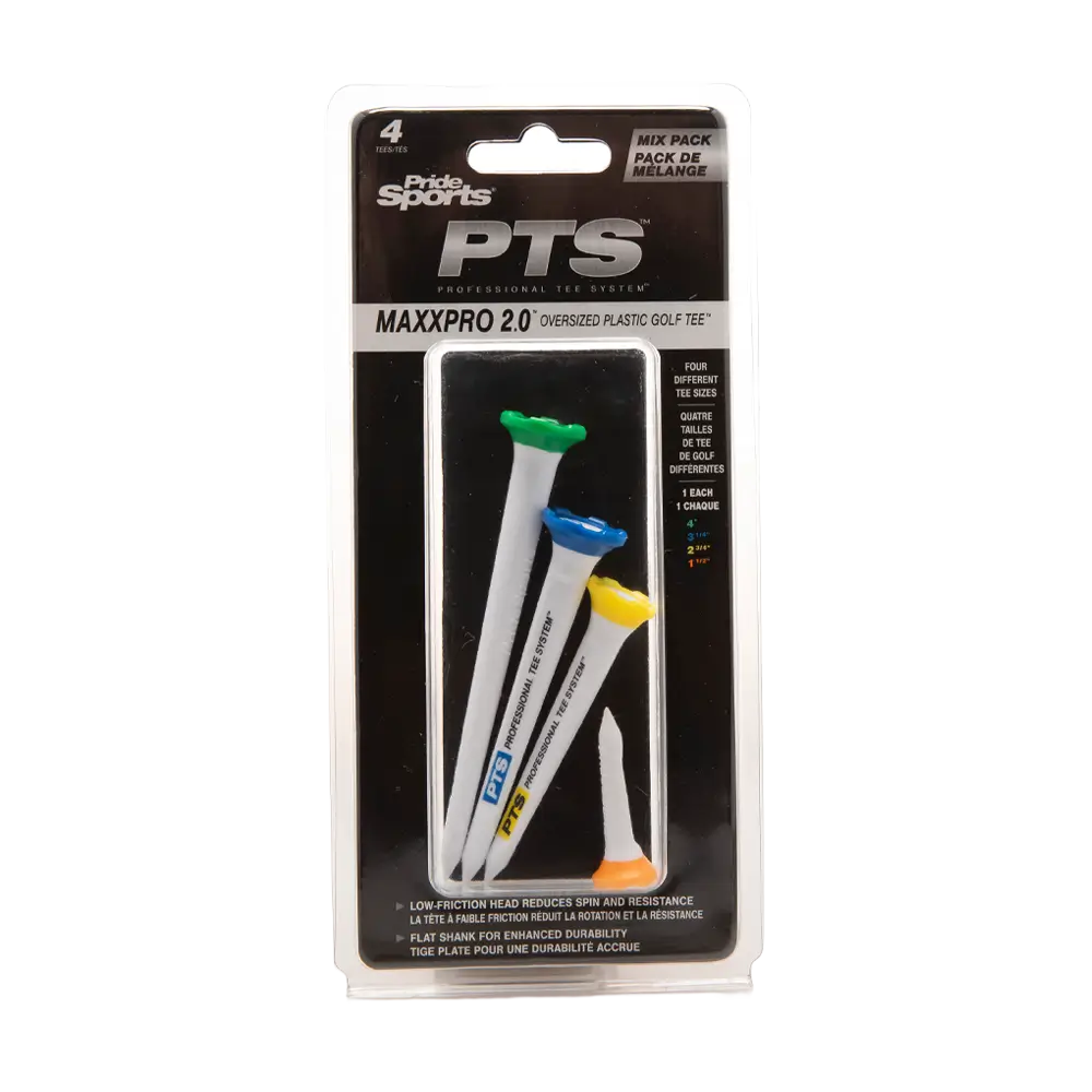 PTS® MaxxPro 2.0 - Oversized Plastic Golf Tees