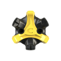 Scorpion Stinger Golf Spikes (Small Metal) | Yellow/Black