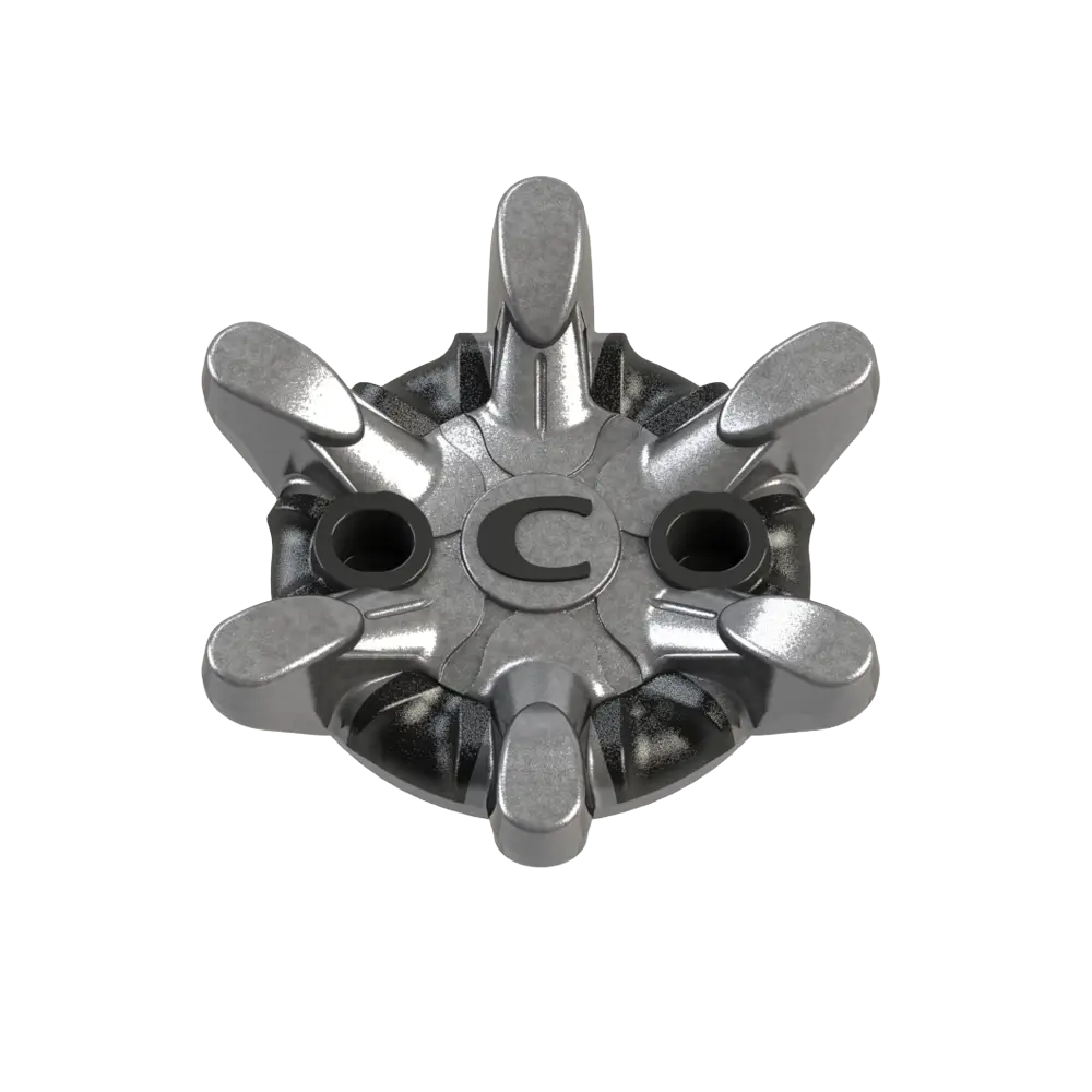 Zarma® Tour Golf Spikes (Fast Twist® 3.0) | Silver/Black