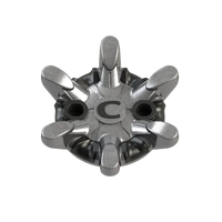 Zarma® Tour Golf Spikes (Fast Twist® 3.0) | Silver/Black