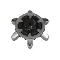 Zarma® Tour Golf Spikes (Fast Twist® 3.0) | Silver/Black