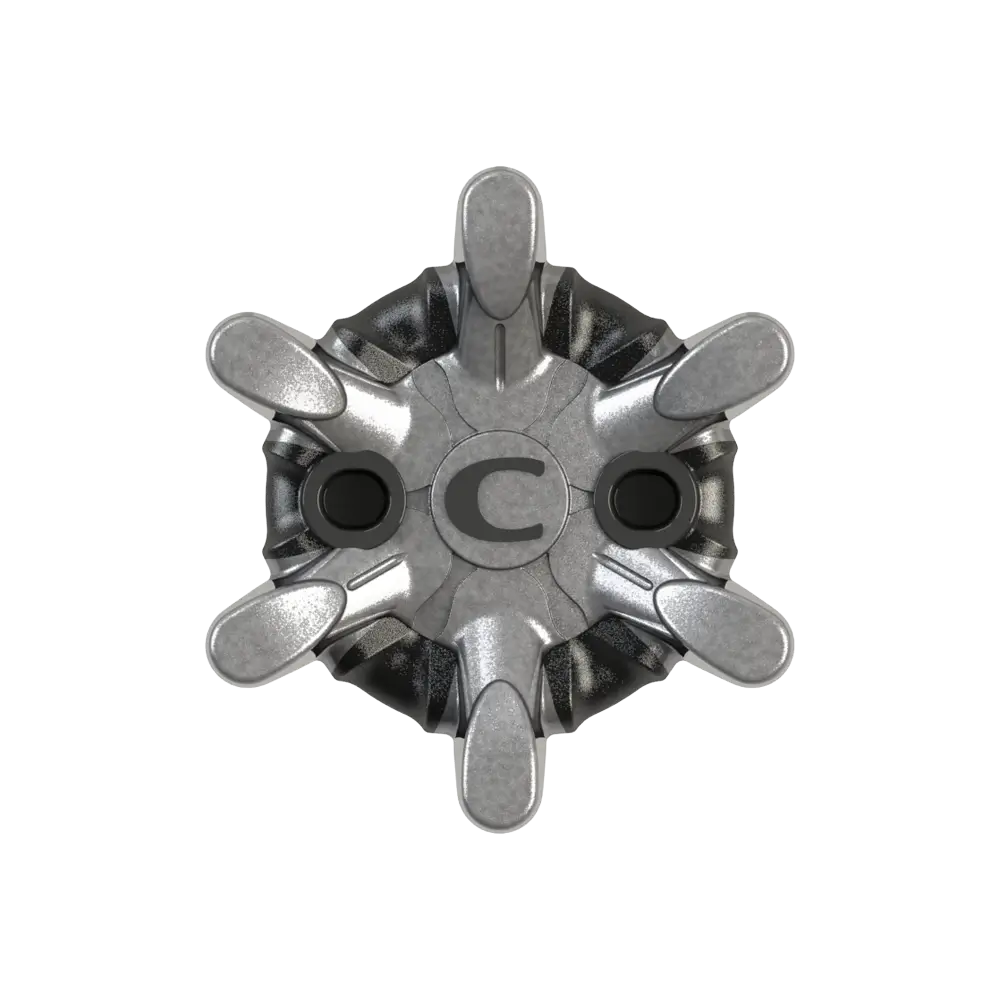 Zarma Tour Golf Spikes (Fast Twist® 3.0) | Silver/Black