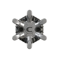Zarma® Tour Golf Spikes (Fast Twist® 3.0) | Silver/Black