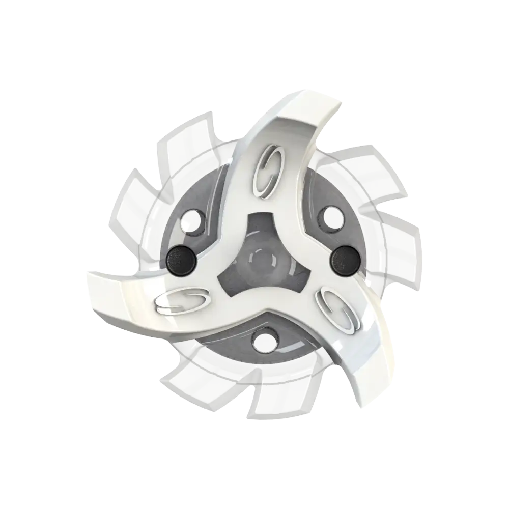 Tour Flex Pro Golf Spikes - TRANSLUCENT/WHITE (Fast Twist® 3.0)