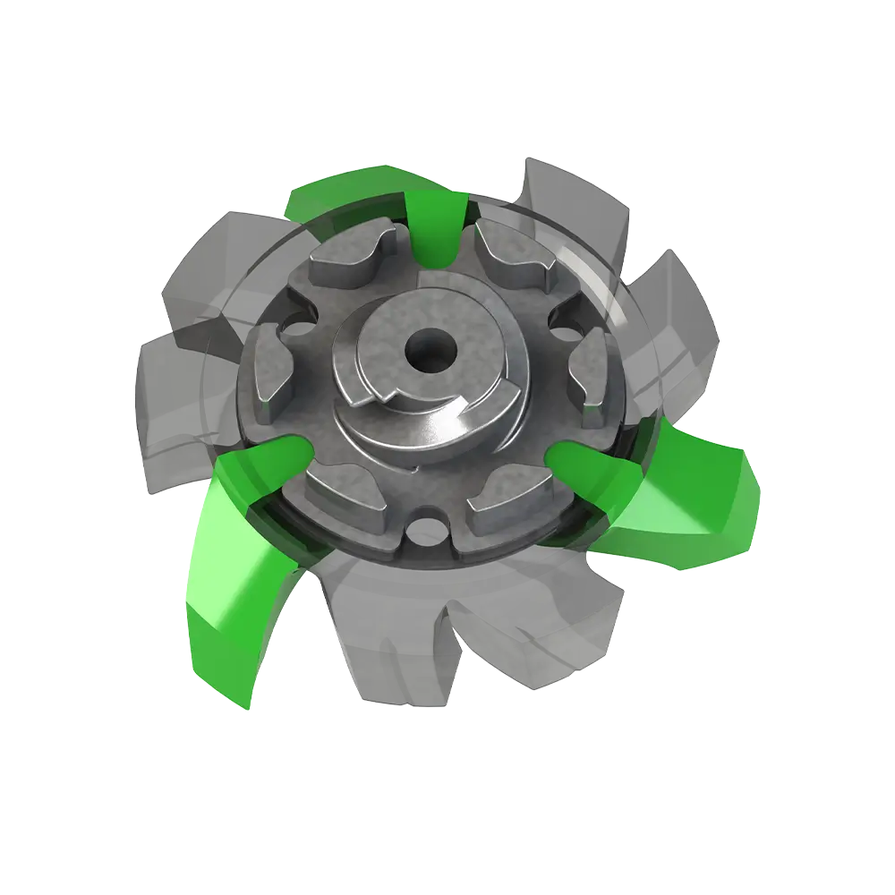 Tour Flex Pro Golf Spikes (Fast Twist® 3.0) | Green/Charcoal
