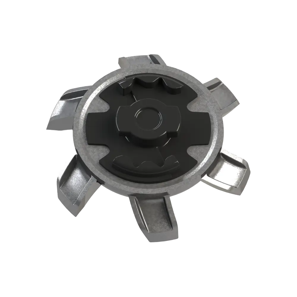 Stealth Golf Spikes (PINS) | Silver/Black