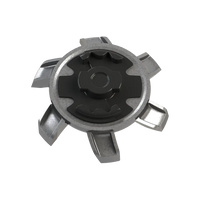 Stealth Golf Spikes (PINS) | Silver/Black