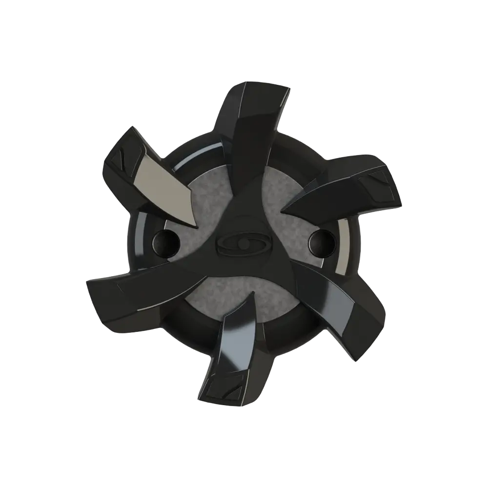 Stealth Golf Spikes (PINS) | Black/Grey