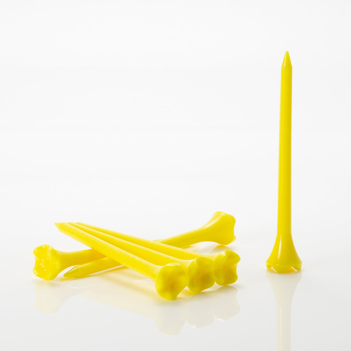 Pride Performance™ Plastic Tees - 2 3/4" Yellow