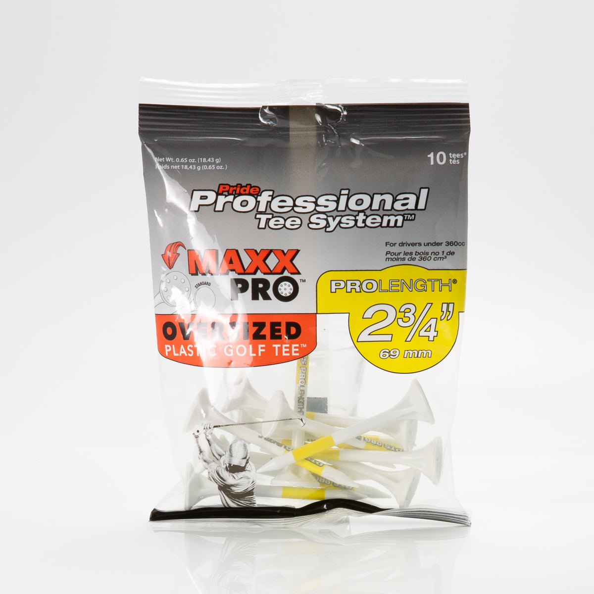 Professional Tee System™ (PTS) MaxxPro™ - 2 3/4 - Plastic Golf Tees