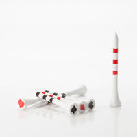 Special Edition Playing Cards Wood Golf Tees