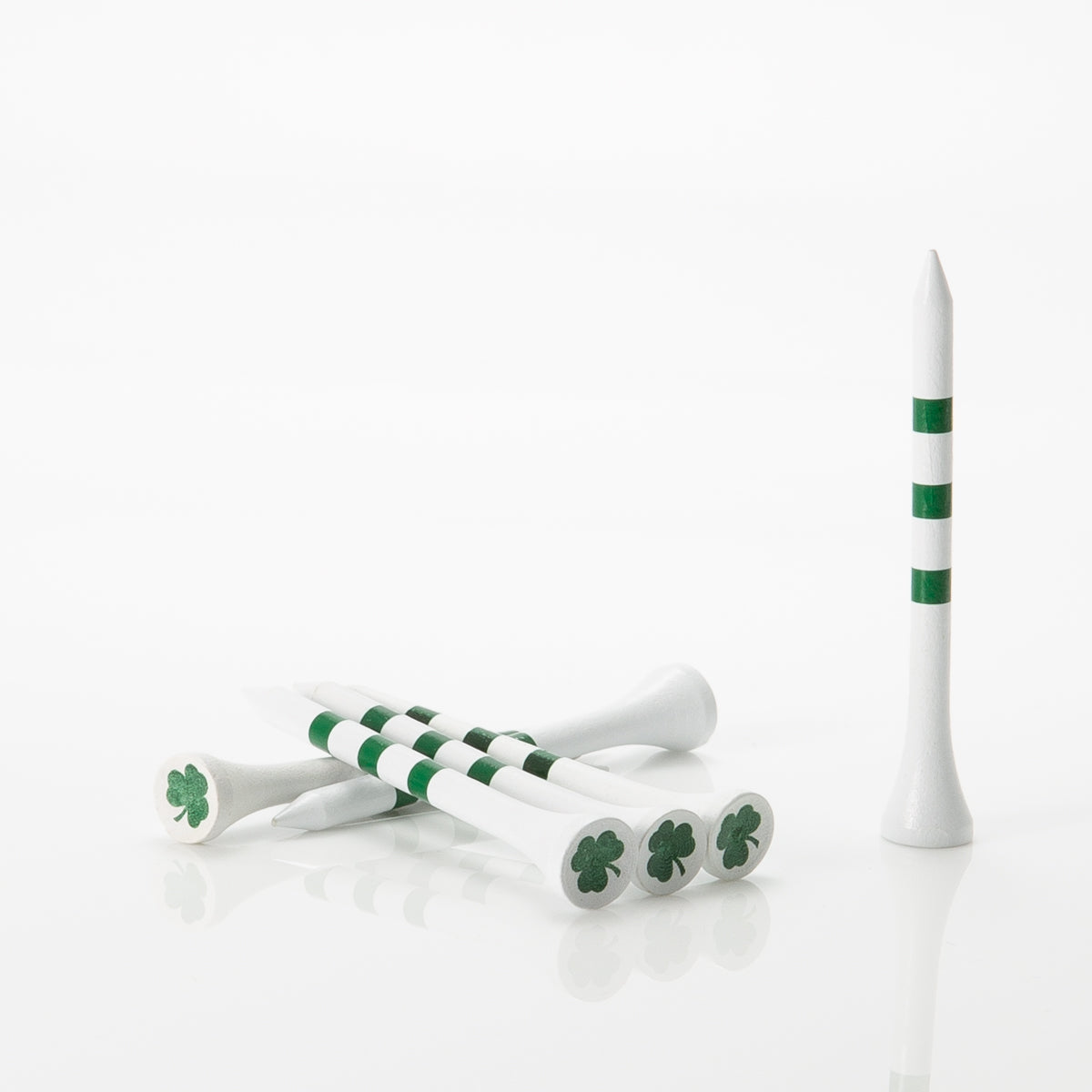 Special Edition Shamrocks Wood Golf Tees
