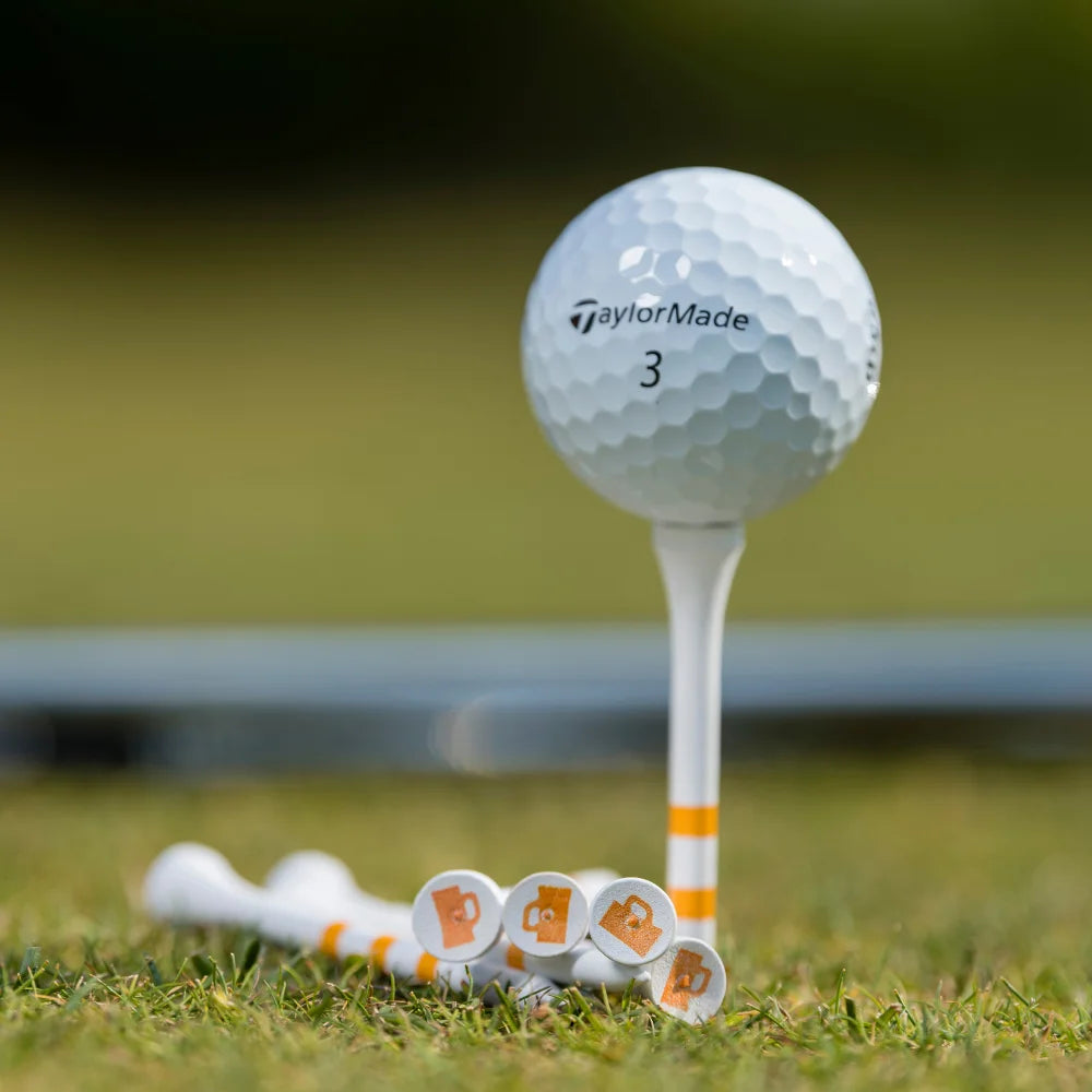 Special Edition Beer Mug Wood Golf Tees