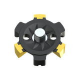 Scorpion Stinger Golf Spikes (Small Metal) | Yellow/Black