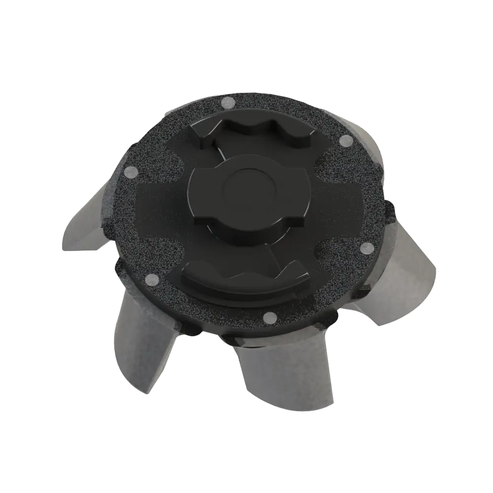 Helix Golf Spikes (PINS) | Silver/Black