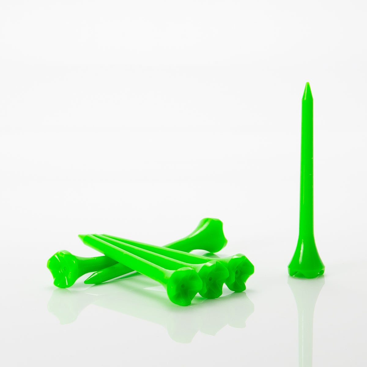 Pride Performance™ Plastic Tees - 2 3/4" Citrus Green