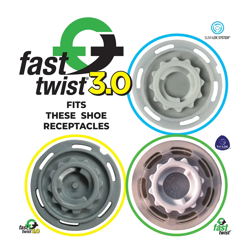 Pulsar® Golf Spikes (Fast Twist® 3.0) | Cherry/White
