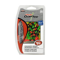 2 ¾" and 3 ¼" Striped Pride Performance® Plastic Tees - Fruit Mix