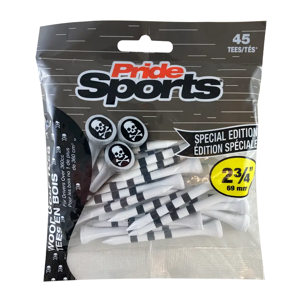 Special Edition Skull & Bones Wood Golf Tees