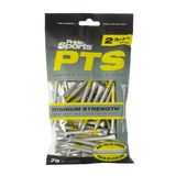 2 ¾" PTS® Titanium Strength™ Wood Tees - 75ct