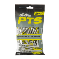2 ¾" PTS® Titanium Strength™ Wood Tees - 75ct