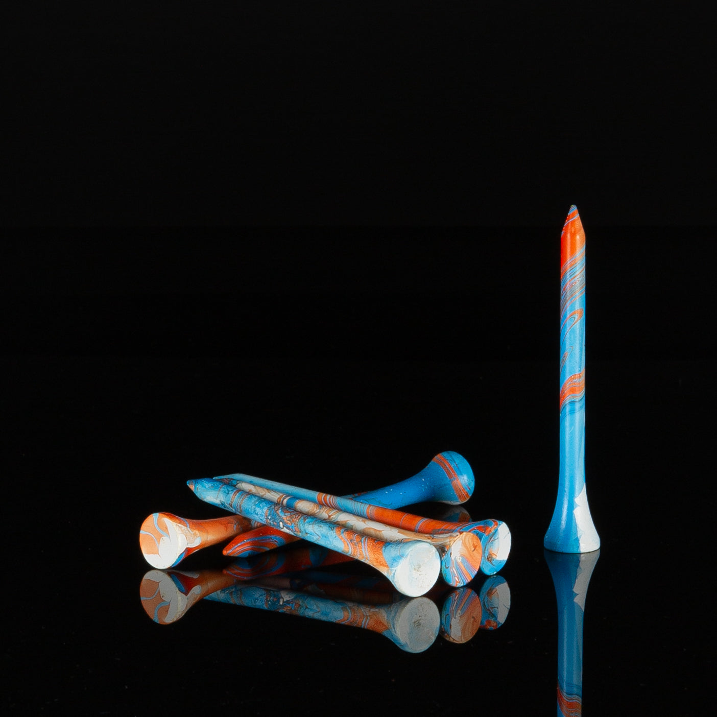 Special Edition Paint Splatter - Blue/Orange