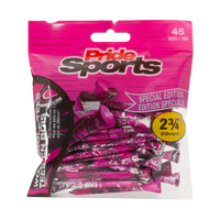 2 ¾" Special Edition Paint Splatter Tees - 10 Pack
