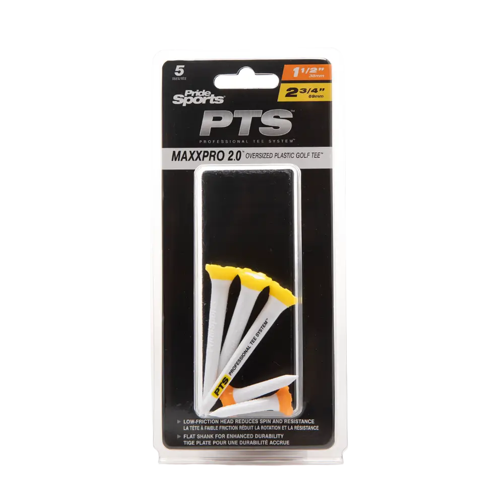 PTS® MaxxPro 2.0 - Oversized Plastic Golf Tees