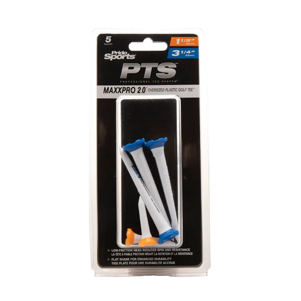 PTS® MaxxPro 2.0 - Oversized Plastic Golf Tees