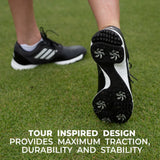 Helix Golf Spikes (PINS®) | Silver/Black