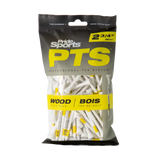 2 ¾" PTS® Wood Tees - 100ct