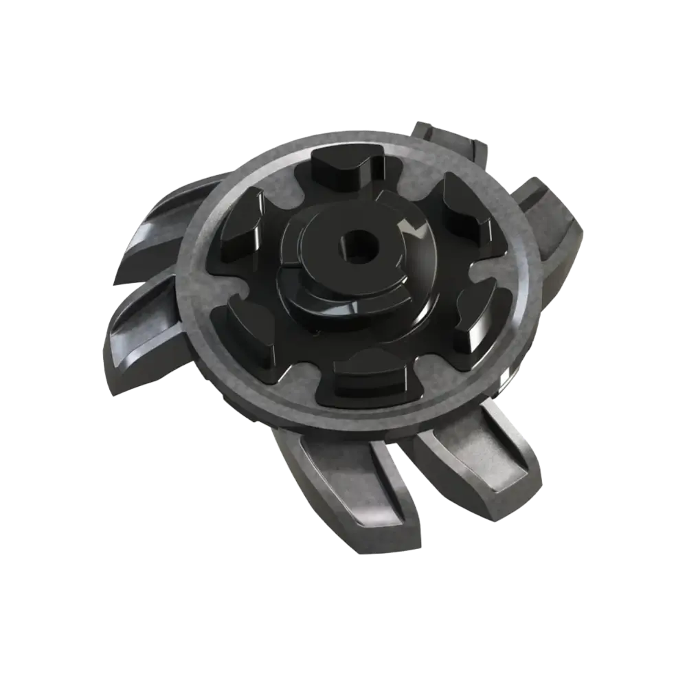 Silver Tornado Golf Spikes (Fast Twist® 3.0) | Silver/Black