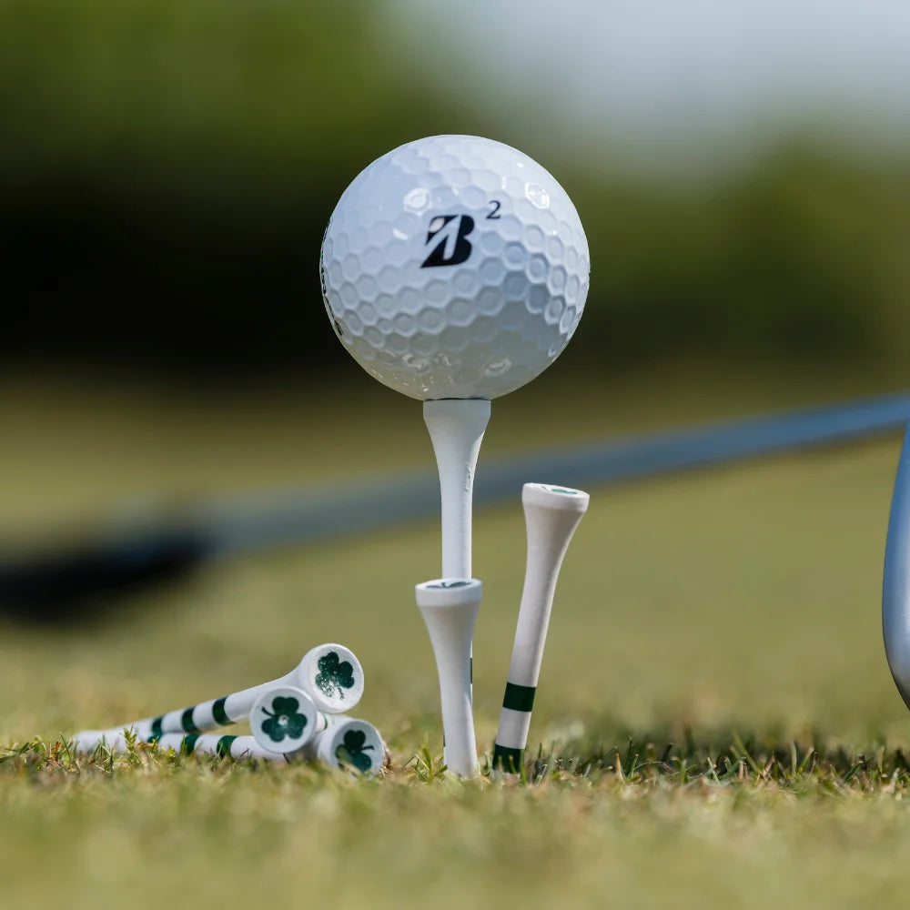 Special Edition Shamrocks Wood Golf Tees