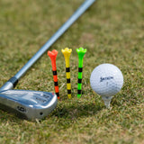 2 ¾" and 3 ¼" Striped Pride Performance® Plastic Tees - Fruit Mix